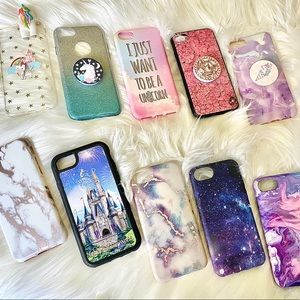 10 Girly iPhone 7/7s cases lot
